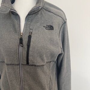 The North Face Charcoal Full-Zip Jacket